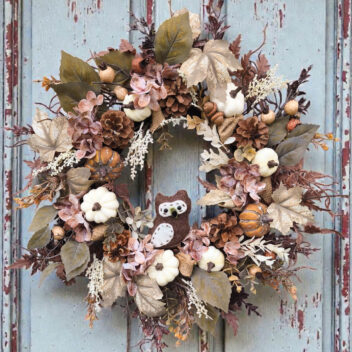 Wianek jesienny na drzwi nr 23
